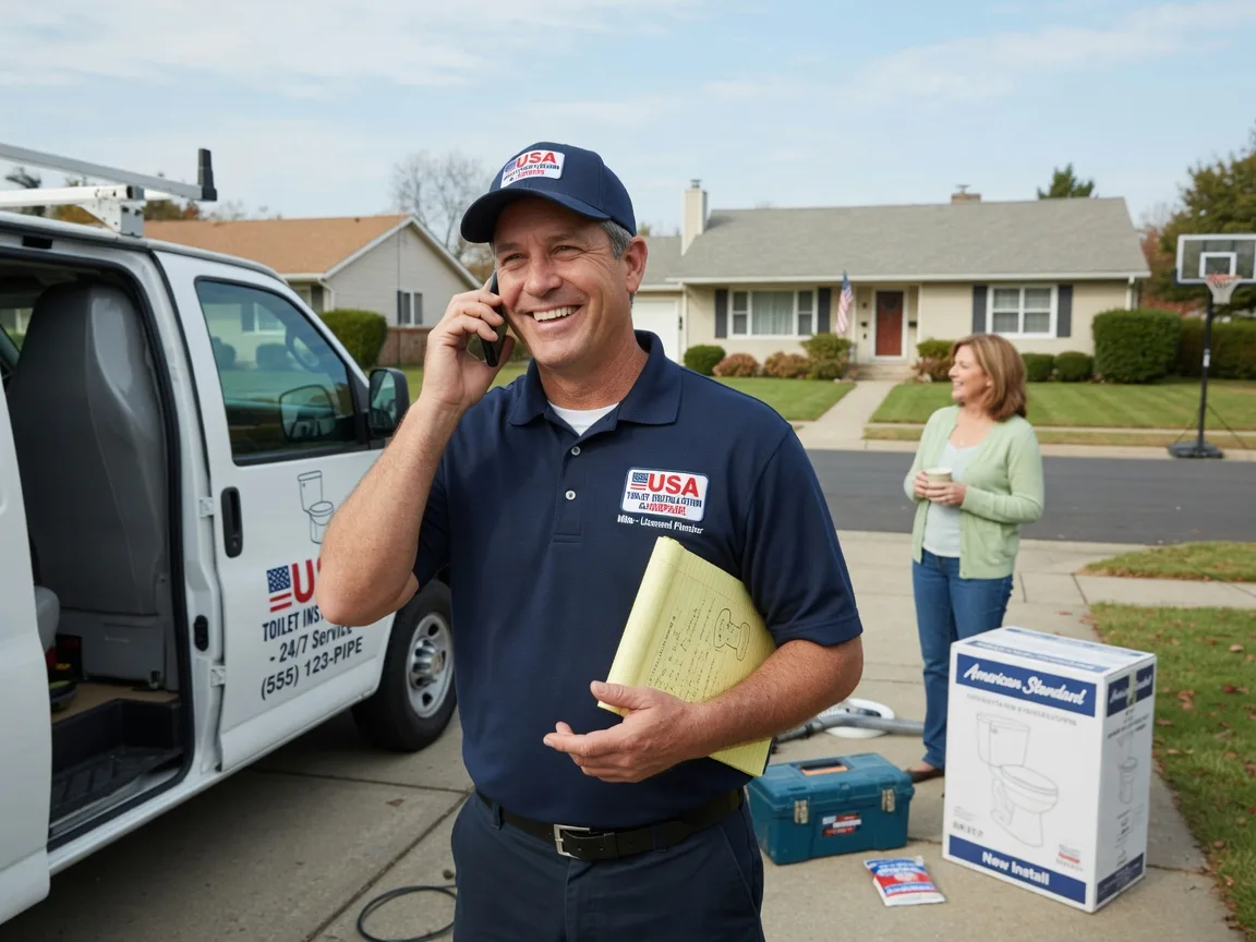 Toilet Installation Dousman, WI FAQs